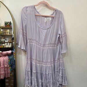 Free People Flowy Lavender Dress